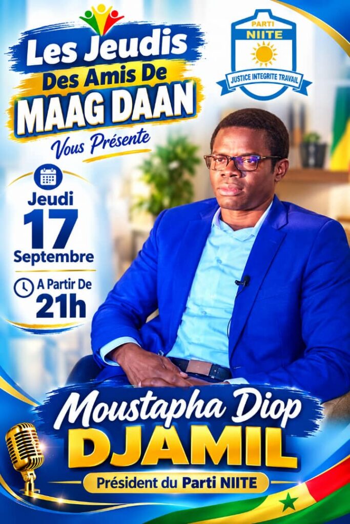 Le président Moustapha DJamil DIOP vous parle